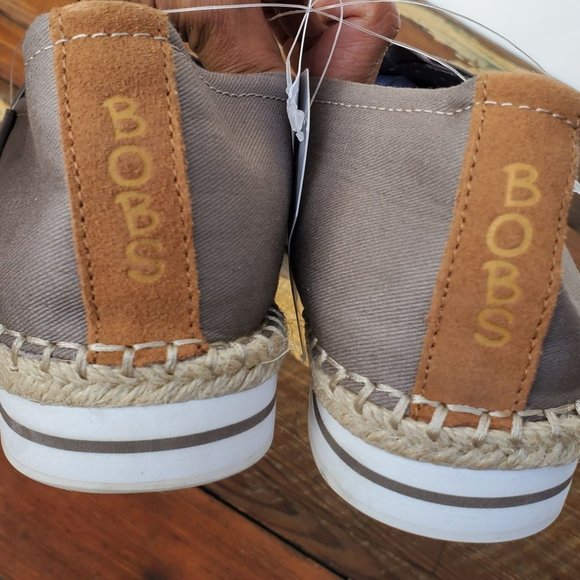 Skechers Espadrilles Slip On Memory Foam Sz 9.5 - Picture 9 of 16